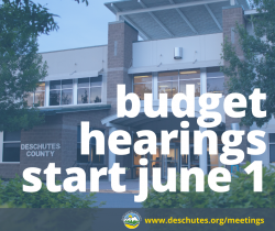 Budget Hearings start June 1