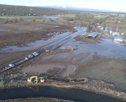 Flooding on Young Avenue April 21