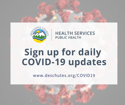 Sign Up For COVID-19 Updates From Health Services | Deschutes County Oregon